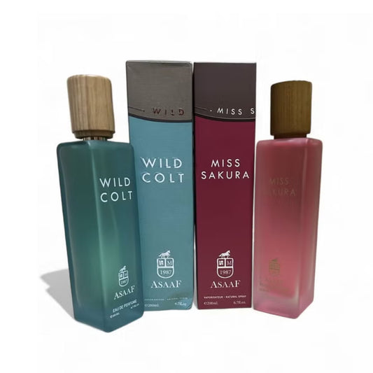 Combo of Wild Colt & Miss Sakura Assaf Prefume